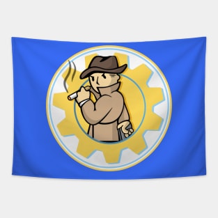 Vault Boy Fallout - Mysterious Stranger Tapestry