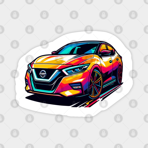 Nissan Maxima Magnet by Vehicles-Art