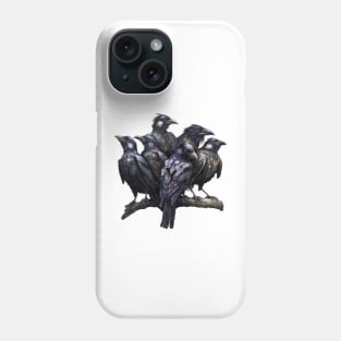 A Murder of Crows Phone Case