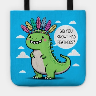 Dinosaur's Fashion Statement Tote