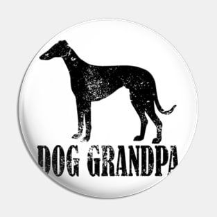 Whippet Dog Grandpa Pin