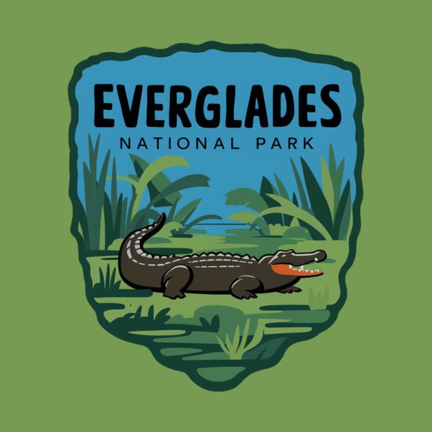 Everglades National Park Florida Alligator by Perspektiva