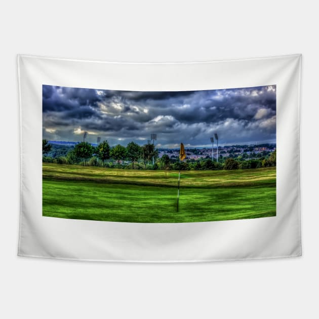 View Across Chester-Le-Street Golf Course Tapestry by axp7884