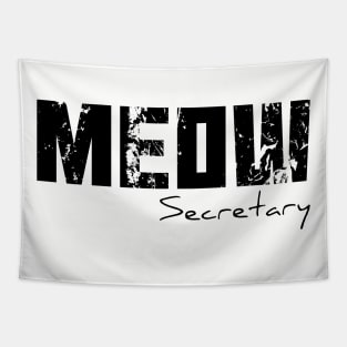 Meow secretary Tapestry