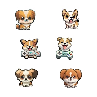 Cute Kawaii Dog Sticker Pack T-Shirt