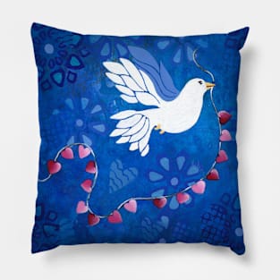 Bird Of Peace Pillow