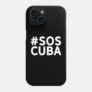 SOS Cuba Phone Case