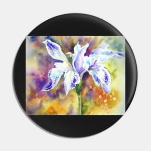 Pond Iris Pin