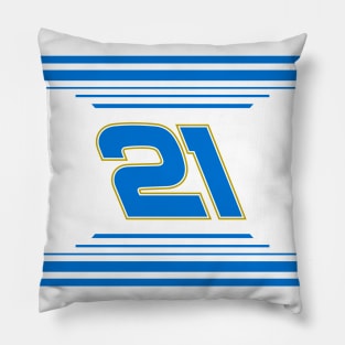 Austin Hill #21 2024 NASCAR Design Pillow