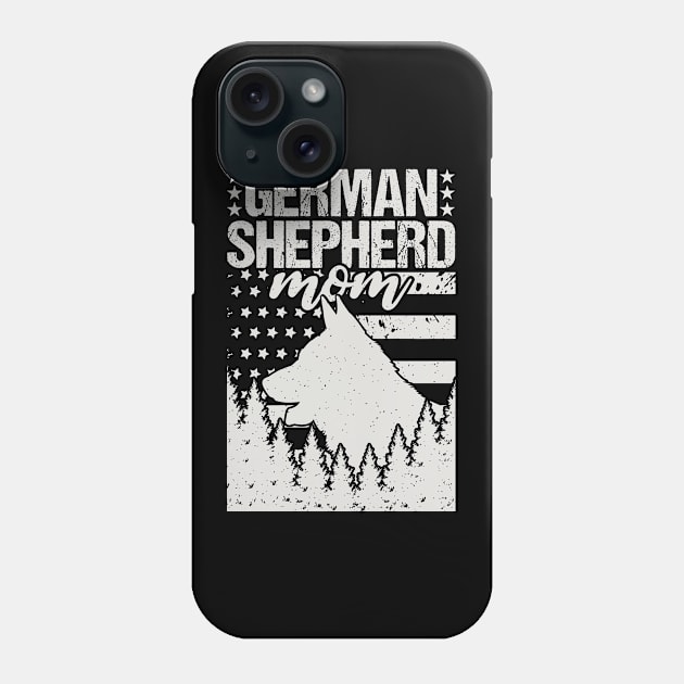 German Shepherd Mom Phone Case by Tesszero