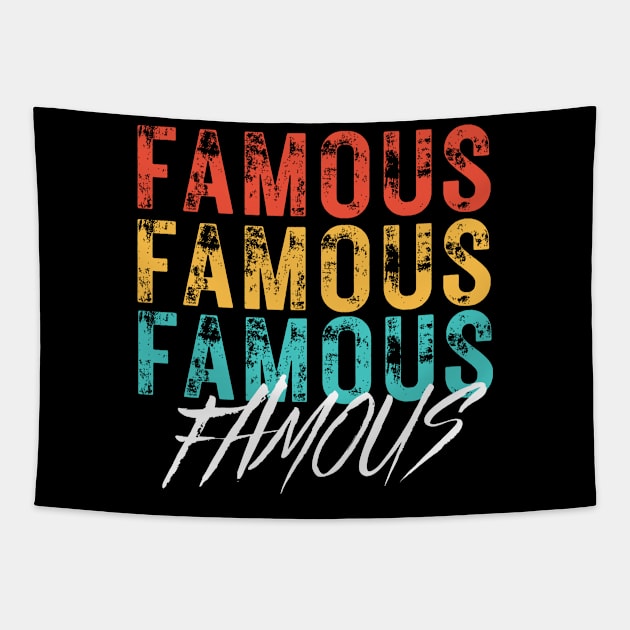 Famous sayings Famous simple text design colorful and famous Tapestry by TheWrightLife