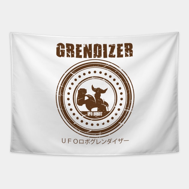 Grendizer UFO Robot Tapestry by KerzoArt