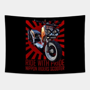 Scooter Japan Tapestry