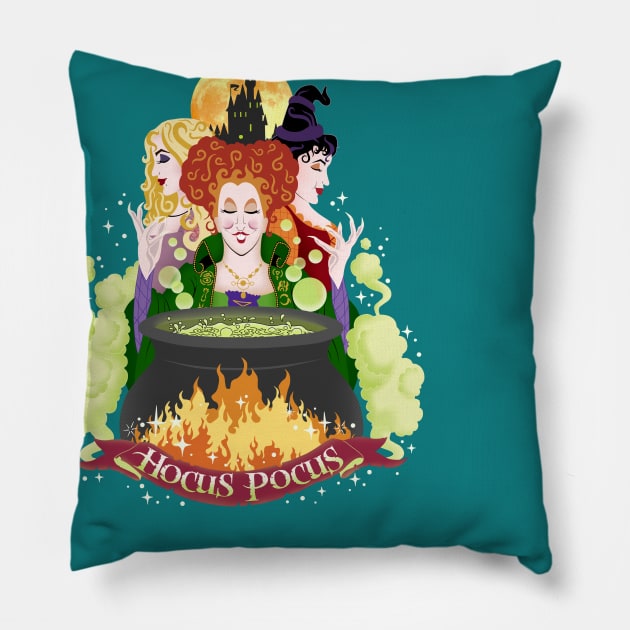 Hocus Pocus Pillow by albertosancami