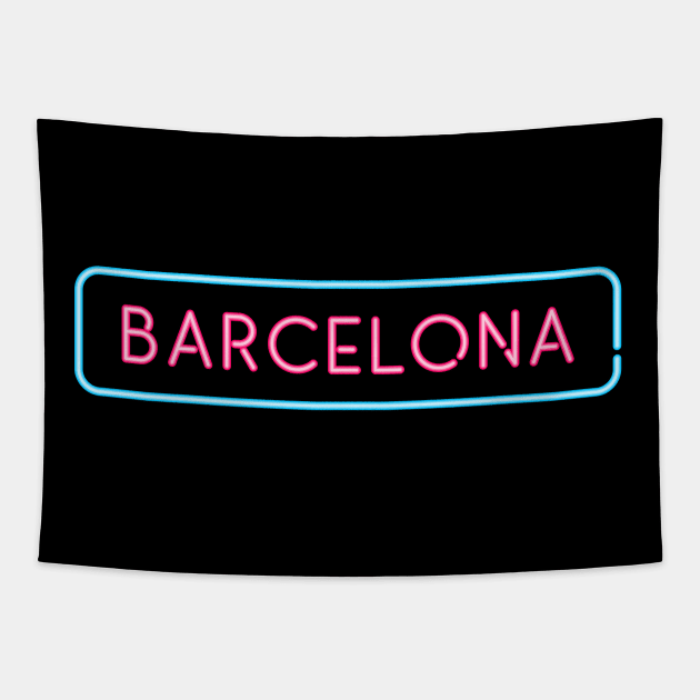 Barcelona Tapestry by TambuStore