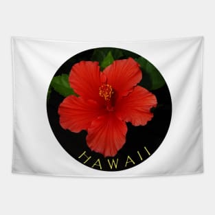 Hawaii Hibiscus Blooming Tapestry