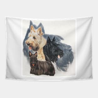 Scottish Terrier Montage Tapestry