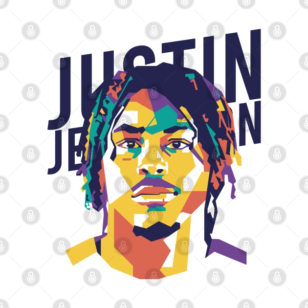 justin jefferson art by pentaShop