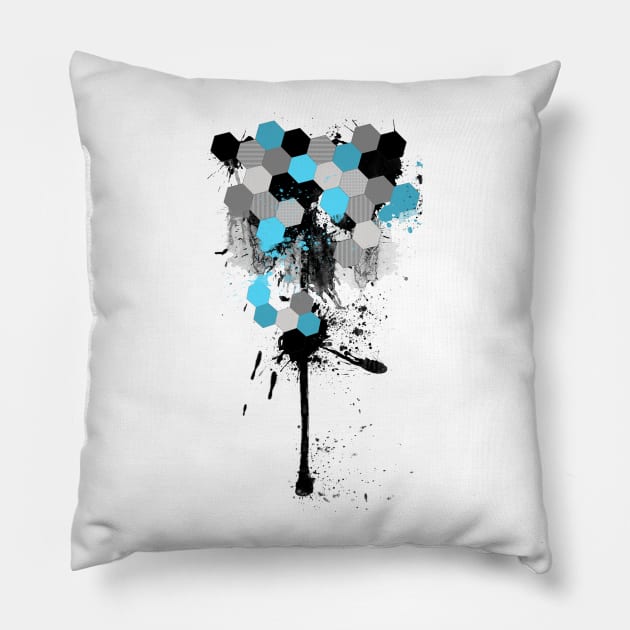 Geopaint Pillow by AMDesigns