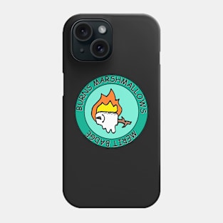 Burns Marshmallows Merit Badge Phone Case