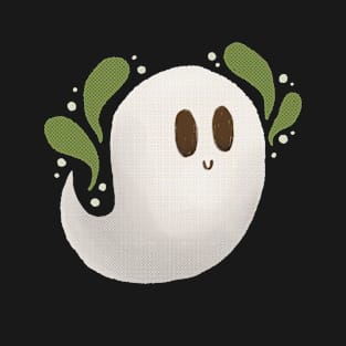 Lime Ghostie | Sticker Version T-Shirt