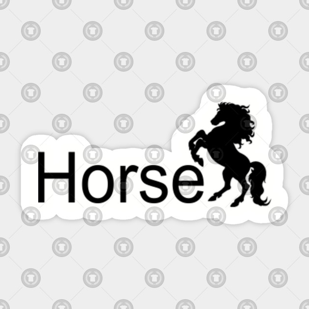 Horse Sticker Chart