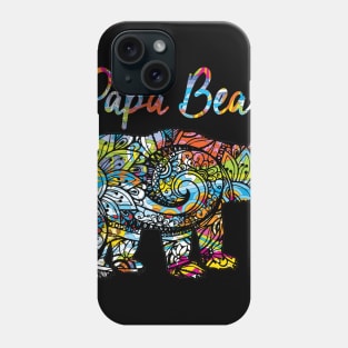 Father_s Day Gift T Shirts Father_s Birthday Gift Papa Bear Phone Case