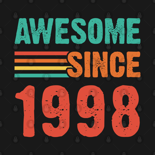 Vintage Awesome Since 1998 by Emma