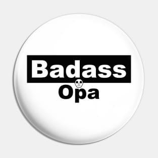 Badass Opa Pin