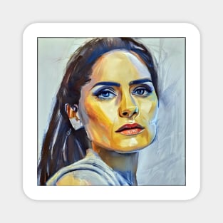 digital painting of Salma Magnet