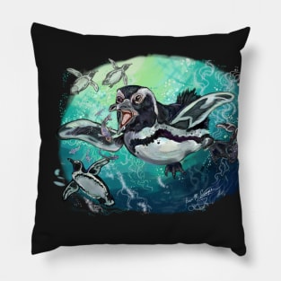 African Penguins Pillow