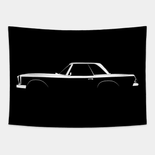 Mercedes-Benz SL Hardtop (W113) Silhouette Tapestry