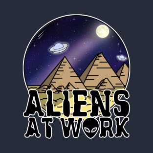 Aliens at Work T-Shirt