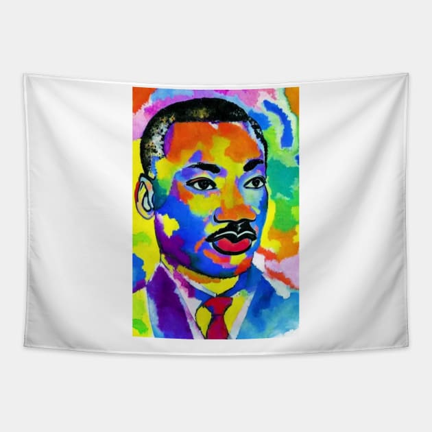 Martin Luther King Tapestry by AbstractPlace