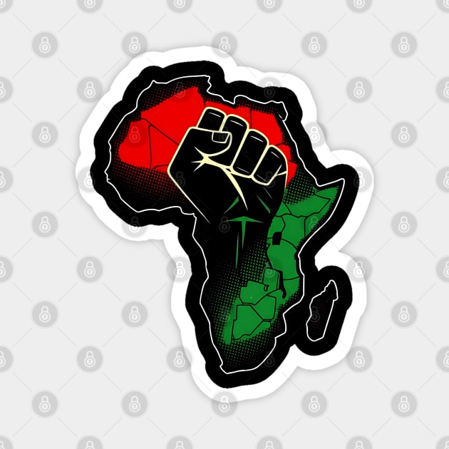 Africa Power Magnet by UrbanLifeApparel