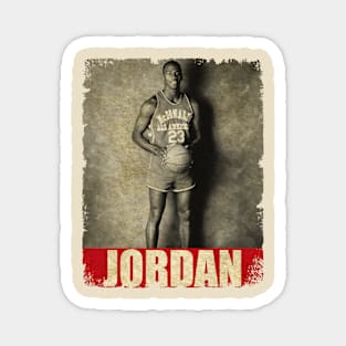 Michael Jordan - NEW RETRO STYLE Magnet