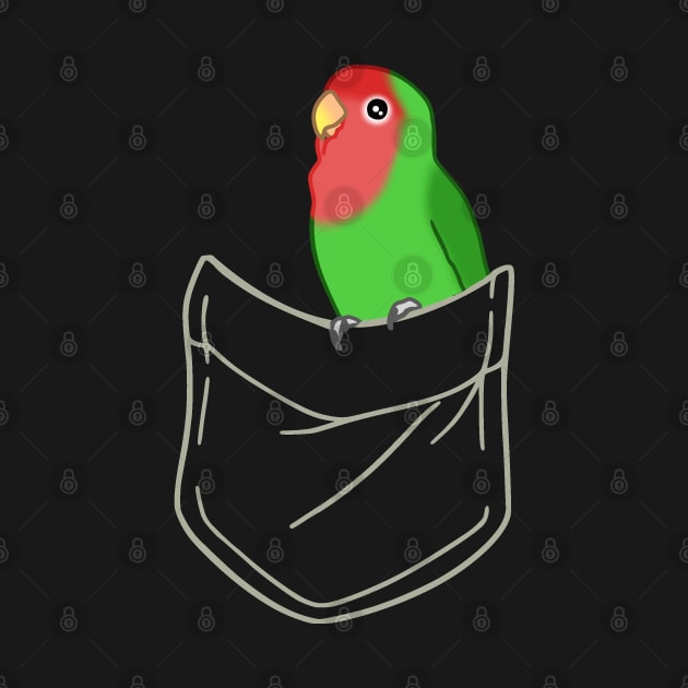 Pocket green Lovebird by FandomizedRose