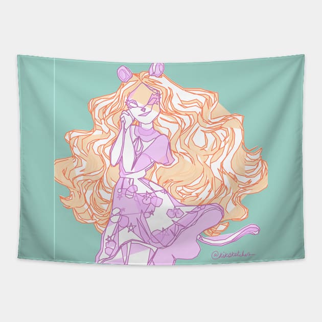 Mouse Tapestry by Kikabreu