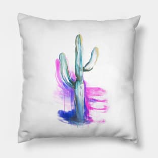 Sunset cactus Pillow