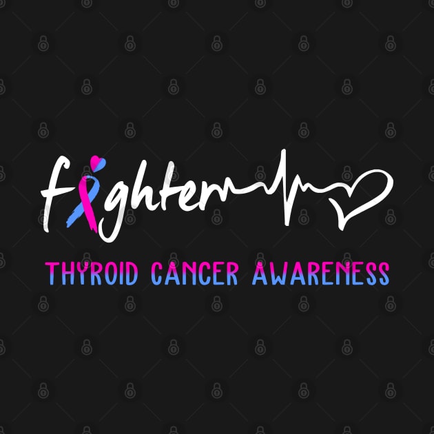 Thyroid Cancer Awareness Support Thyroid Cancer Fighter Gifts by ThePassion99