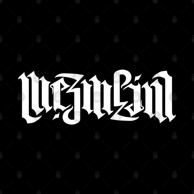 Ambigram Logo - Dark by mezmeim