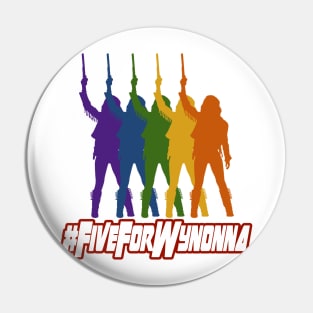 Five For Wynonna - Pride Wynonna Earp #FiveForWynonna Pin