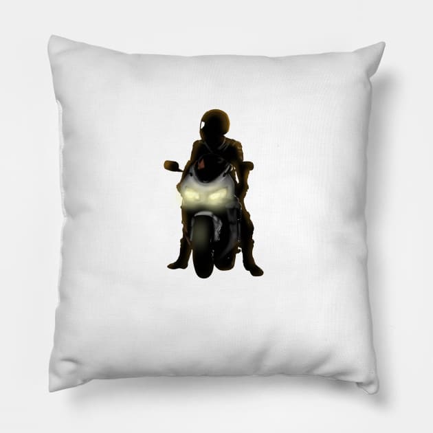 Biker Pillow by sibosssr