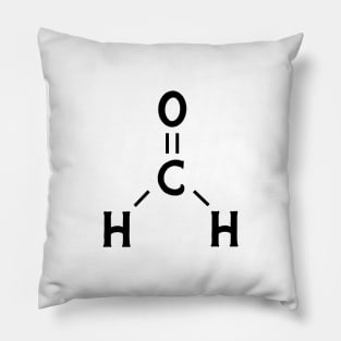 Mortician formaldehyde chemical formula Pillow