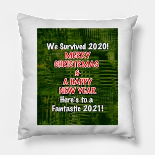 Merry Xmas - We Survived 2020 Pillow