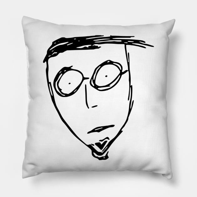 Glasses Pillow by thespiansofsplendor