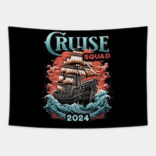 Cruise Squad 2024 Tapestry