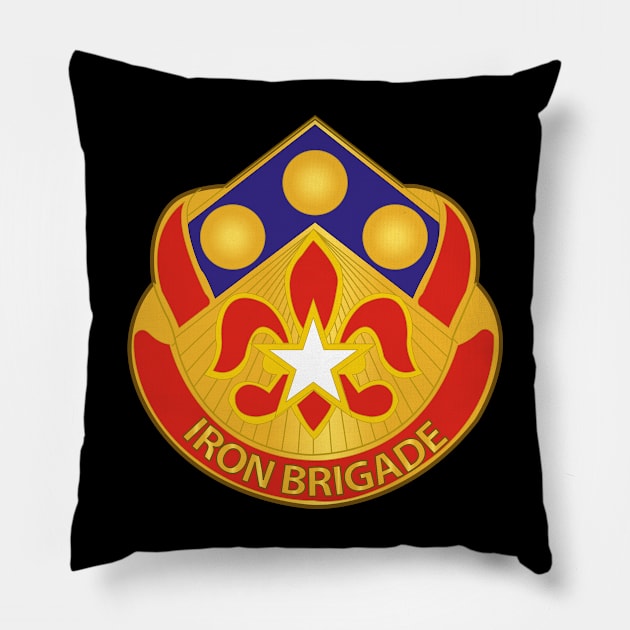 57th Artillery Brigade - DUI  wo Txt Pillow by twix123844