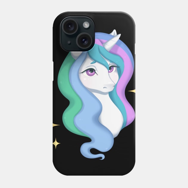 Princess Celestia Phone Case by bhawanie