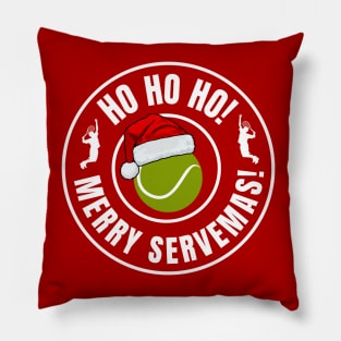 Tennis Christmas Pillow